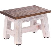 Bild für DESIGN DELIGHTS Rustikaler FUSSHOCKER Monte 