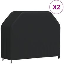 Bild für vidaXL Grillabdeckungen 2 Stk. 140x58x106 cm 420D Oxford-Gewebe 3203388