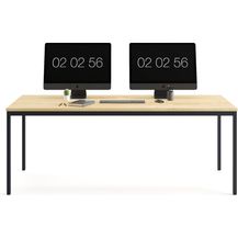 Bild für furni24 Schreibtisch-Stahl 120 x 80 x 75 cm