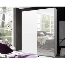 Bild für Schwebetürenschrank PULS Kleiderschrank Schrank Schlafzimmer 170cm weiß Spiegel