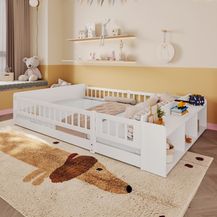 Bild für Merax Holzbett