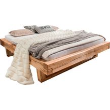 Bild für Home affaire Massivholzbett Ultima, hohe Belastbarkeit, Futonbett ohne Kopfteil (3-tlg)