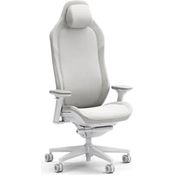 Fractal Design Refine Fabric Light Gaming Chair - Ergonomic Office Desk Chair with 4D Armrests and High-Back Support, Black Premium Fabric