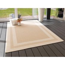 Bild für In- und Outdoor Teppich Bergen Bordüre