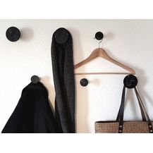 Bild für Libaro Garderobenhaken HIGGINS Kleiderhaken rund 6 Stück