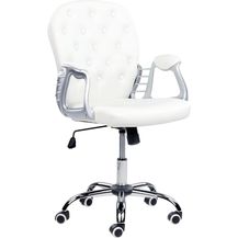 Bild für Bürostuhl Kunstleder weiß PRINCESS