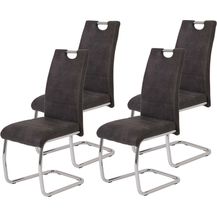 Bild für 4er Set Schwingstuhl Flora II