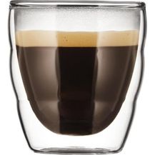 Bild für Bodum Pilatus Glas Doppelwandig 0,08 L 2 Stk. Transparent