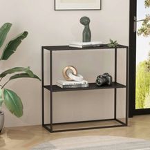 Bild für Konsolentisch Strömstad 80x80x26cm Schwarz