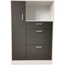 Bild für HTI-Line Küchenbuffet Küchenschrank Kombi L Blanca (Stück, 1-St, 1 Küchenschrank Kombi L Blanca)