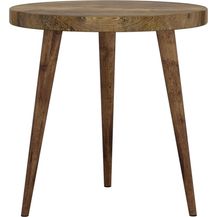 Bild für Beistelltisch 3er Set "3015926" aus MDF in Dunkelbraun.