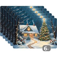 Bild für MuchoWow Platzset Weihnachten