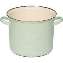 Bild für Riess Topf mit Chromrand 6L Nilgrün Pastell