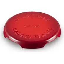 Bild für Le Creuset Untersetzer Signature aus Gusseisen Kirschrot