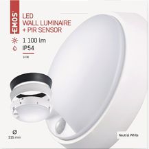Bild für EMOS LED-Wandleuchte und Deckenleuchte mit Bewegungsmelder