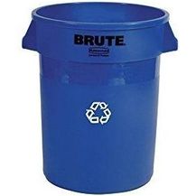 Bild für Rubbermaid Container BRUTE 75,7 Liter, aus PP, gelb runder Container mit Lüftungskanälen, ohne Deckel, hohe Haltbarkeit, abgerundete Griffe, verstärkte Basis, mit Rippen verstärkter Rand, leichte Reinigung Maße: Durchmesser 495 mm x (H)