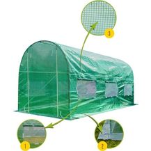 Bild für Funfit Gewächshaus 400 cm x 200 cm x 250 cm