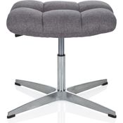 hjh OFFICE Home Office Bürostuhl SARANTO Stoff Grau