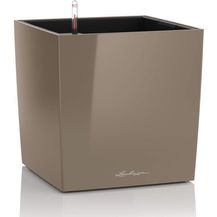 Bild für LECHUZA CUBE Premium 50 taupe hochglanz 16565