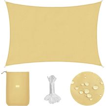 Bild für PES Sonnensegel Rechteck 3x2 m Sonnenschutzsegel mit Seil