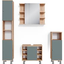 Bild für Badmöbel-Set Fynn Grün 4 Teile Vicco