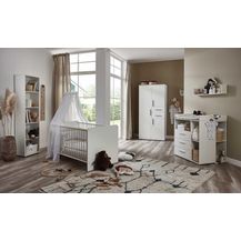 Bild für moebel-dich-auf Babyzimmer Aliya in weiß in verschiedenen Varianten Kinderzimmer Babymöbel Komplettset (Aliya 4)