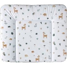 Bild für Rotho Wickelauflage Folie ca. 85x72 cm Waldtiere weiß