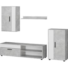 Bild für Wohnwand Berno Beton 4er Set Vicco