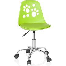 Bild für hjh OFFICE 742000 Kinderdrehstuhl Fancy I Kunstleder Grün mitwachsender Drehstuhl im peppigen Design