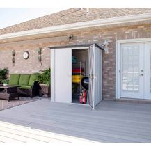 Bild für Spacemaker Metall Gartenschrank Geräteschrank 53 