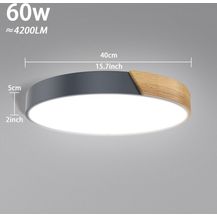 Bild für FIVMEN LED Deckenleuchte Deckenlampe Holz Deckenleuchte Deckenlampen Rund Lampen