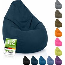 Bild für Green Bean® Sitzsack mit Rückenlehne 60x60x90cm