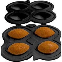 Bild für Hüma Içli Köfte Aparati 3-Teilig Kibbeh Maker gefüllte Frikadelle Form Teigform schwarz