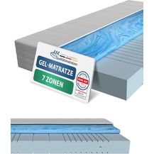 Bild für AM Qualitätsmatratzen Kaltschaummatratze mit 4 cm Gelschaum-Auflage