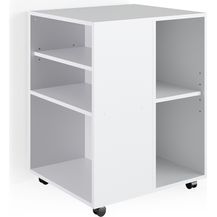 Bild für Rollcontainer Weiß 59.4 x 52.6 cm Vicco