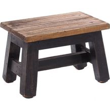 Bild für DESIGN DELIGHTS Rustikaler FUSSHOCKER Monte 