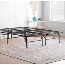 Bild für Linenspa Metallbett mit Lattenrost – Klappbett – 33 cm Stauraum unter Bettgestell – Montage in 5 Minuten – Bett 90x190 cm