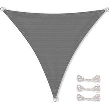 Bild für CelinaSun Sonnensegel inkl Befestigungsseile Premium HDPE wetterbeständig atmungsaktiv Dreieck gleichseitig 3,6 x 3,6 x 3,6 m anthrazit