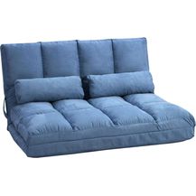 Bild für HOMCOM Sitzkissen Bodenstuhl mit Rückenlehne