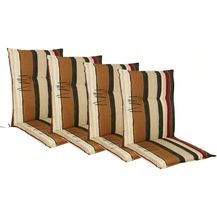 Bild für 4x Niederlehner Polsterauflage 105x50 Stuhlkissen Sesselauflage Sitzpolster