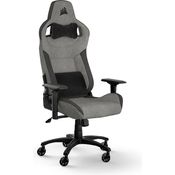 Corsair T3 RUSH - gaming chair - fabric - charcoal grey Gaming Stuhl - Stoff - Bis zu 120 kg