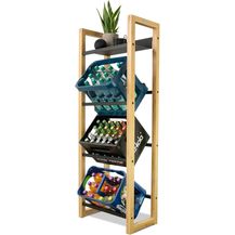 Bild für Getränkekistenregal inkl. Ablage