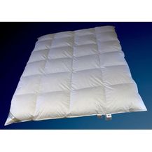 Bild für Betten Hofmann Winter Hochsteg Daunenbett Daunendecke 4x6 135/200 100% Daunen 1250g