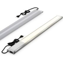 Bild für B.K.Licht LED Unterbauleuchte Küche 575mm 10W 1100lm moderne Lichtleiste Bad flach 13mm