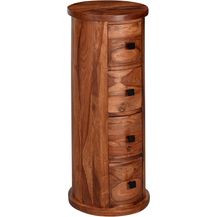 Bild für Wohnling WERAN Design Sideboard Sheesham Massivholz 35 x 85 x 35 cm