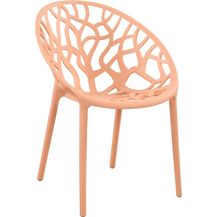 Bild für CLP Stapelstuhl Hope wetterbeständig und stapelbar,pfirsich