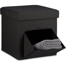 Bild für Faltbarer Sitzhocker mit Klappe