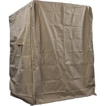 Bild für intergrill Strandkorbschutzhülle Deluxe 160 x 130 x 100 cm Universell 600D Schutzhaube Atmungsaktiv Anthrazit Winterfest UV beständig