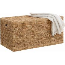 Bild für ARTRA Truhe Artra Design Geflecht Truhe Klappdeckel 95 cm natur BSCI beige (1 St)