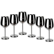 Bild für ECHTWERK Weinglas Weingläser aus Edelstahl 6tlg